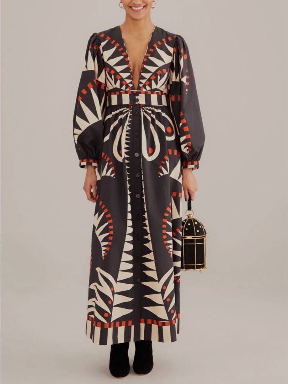 Farm Rio Coconut Grove Maxi Dress